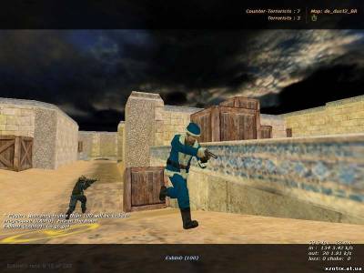 Модель CT террориста Santa Claus Urban для cs 1.6