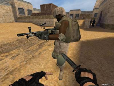 Модель CT террориста Штаб-сержант Григгс из COD4 для cs 1.6