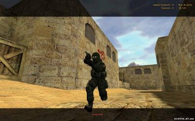 Модель CT террориста Spec Opc (SAS) для cs 1.6