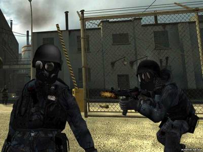 Модель CT террориста Wounded Sas для cs 1.6