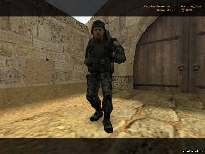 Модель CT террориста Wolf Recon для cs 1.6