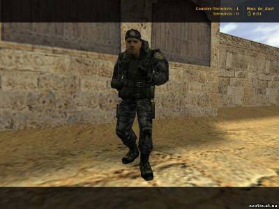 Модель CT террориста Wolf Recon для cs 1.6