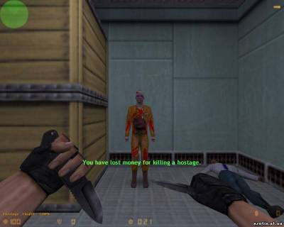 Модель заложника hostage - zombie для cs 1.6