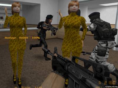 Модель заложника Курящая заложница для cs 1.6