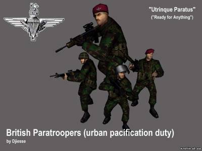 Модели CT-пак British Para CT Pack для cs 1.6