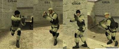 Модели CT-пак Delta Force Skin Pack для cs 1.6