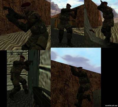 Модель (VIP) American officer для cs 1.6