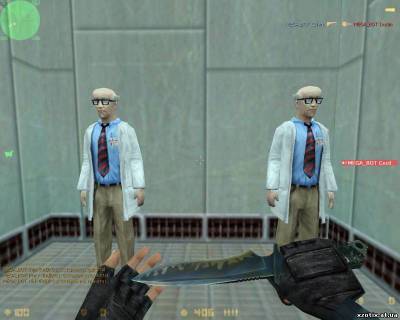 Модель заложника Учёные заложники! для cs 1.6
