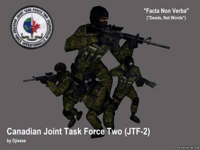 Модели CT-пак Canadian JTF-2 Ct Player Pack для cs 1.6