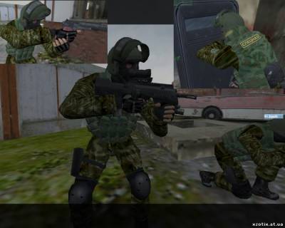 Модели CT-пак Бойцы спец подразделений России для cs 1.6