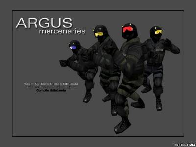Модели T-пак ArgusMercenaries для cs 1.6