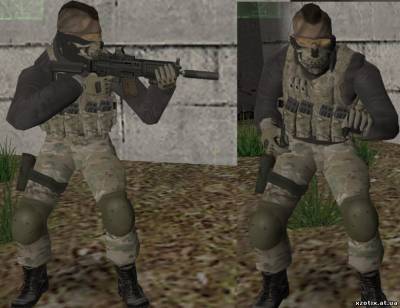 Модели CT-пак Отряд GHOST для cs 1.6