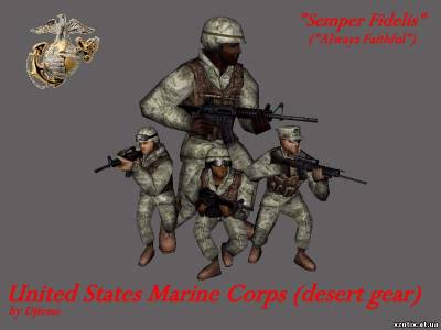 Модели CT-пак US Marine Corps Ct Pack для cs 1.6