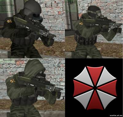 Модели CT-пак Спецназ umbrella для cs 1.6