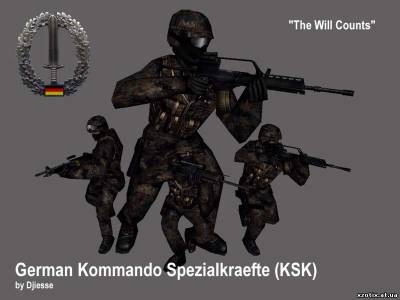 Модели CT-пак German KSK Ct Player Pack для cs 1.6