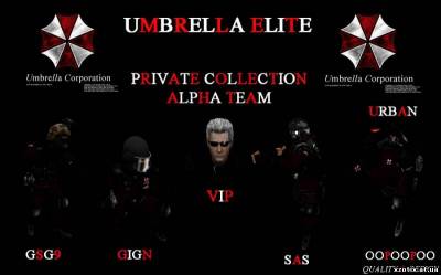 Модели CT-пак Private Collection - Umbrella Elite Alpha Team для cs 1.6