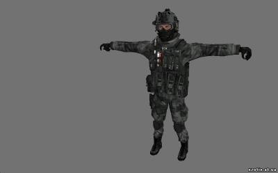 Модели CT-пак HEX camo для cs 1.6