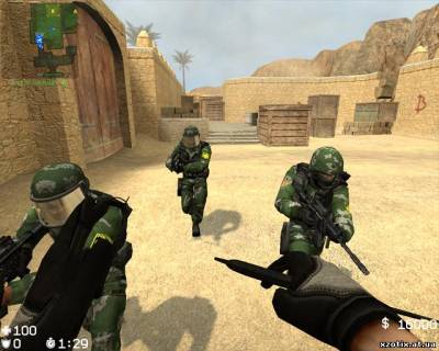 Модели CT-пак Русский Спецназ для cs 1.6