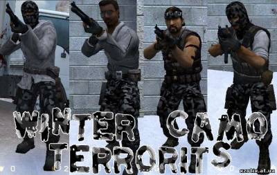 Модели Т-пак Террористы в зимнем камуфляже для cs 1.6 C Легенда Всё для UCOZ