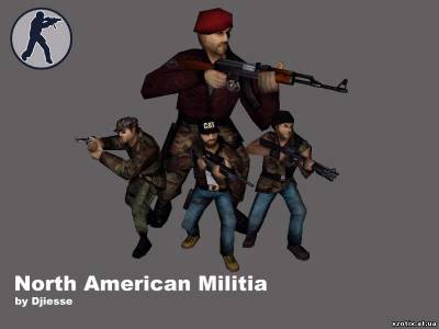 Модели Т-пак North American Militia T Pack для cs 1.6
