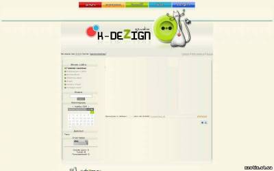 Шаблон k-dezign для ucoz